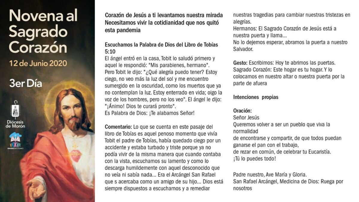 Novena al Sagrado Corazón – Diócesis de Morón